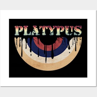 Melted Vinyl - Platypus Posters and Art